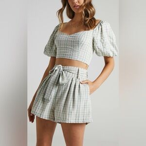 Showpo Matching Set- shorts and top